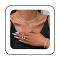Gold 3-Teile Set